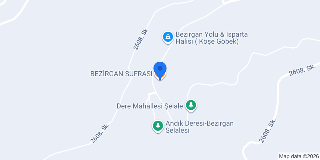 BEZİRGAN SUFRASI konumu