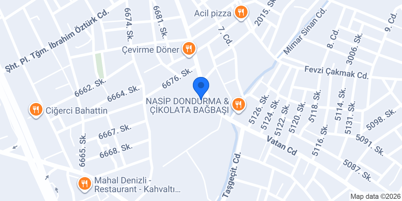 Pınarım Gıda konumu
