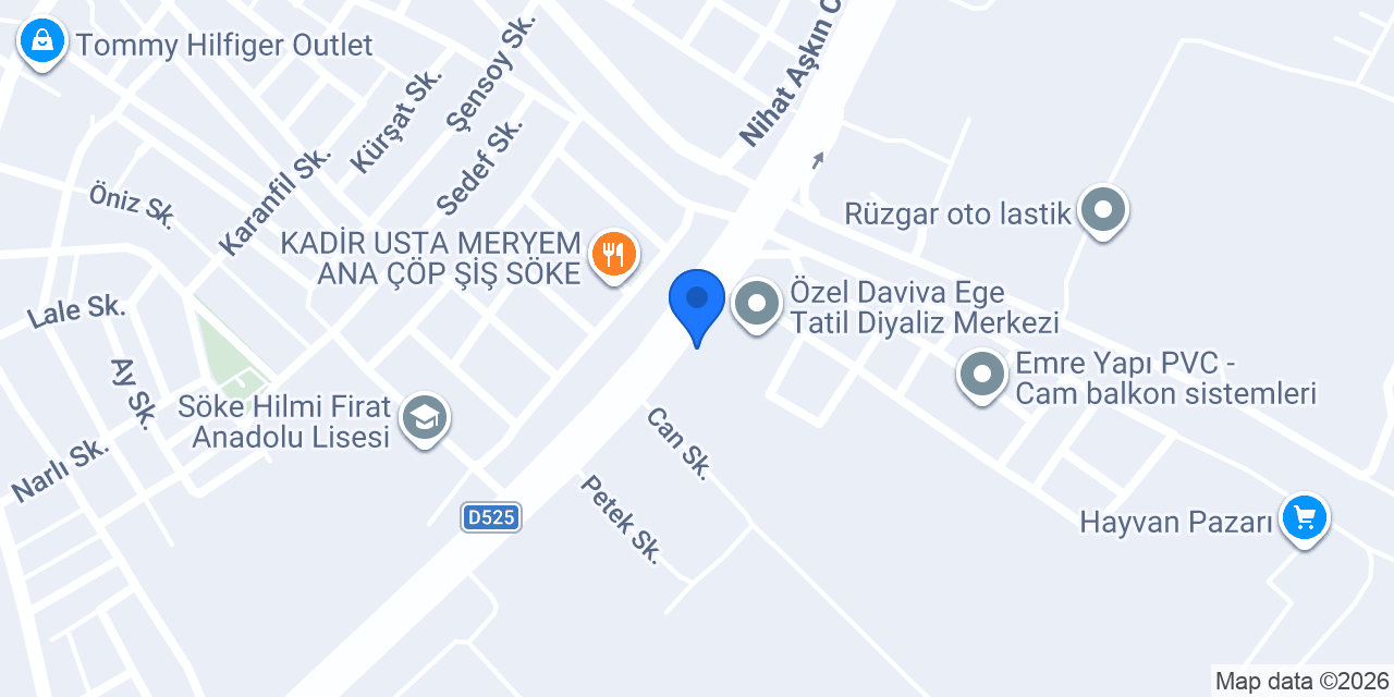Ulaş Galeri konumu