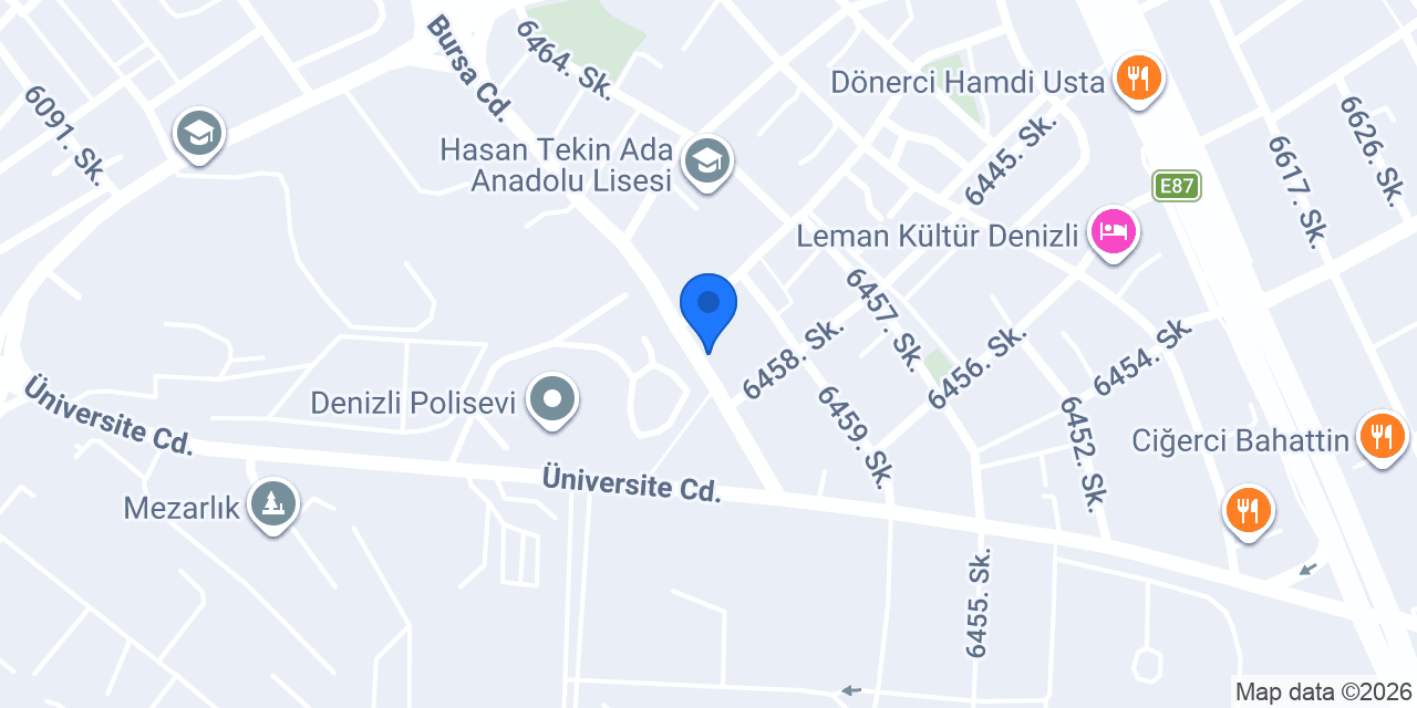 Gökçe Kitabevi Yayınevi konumu