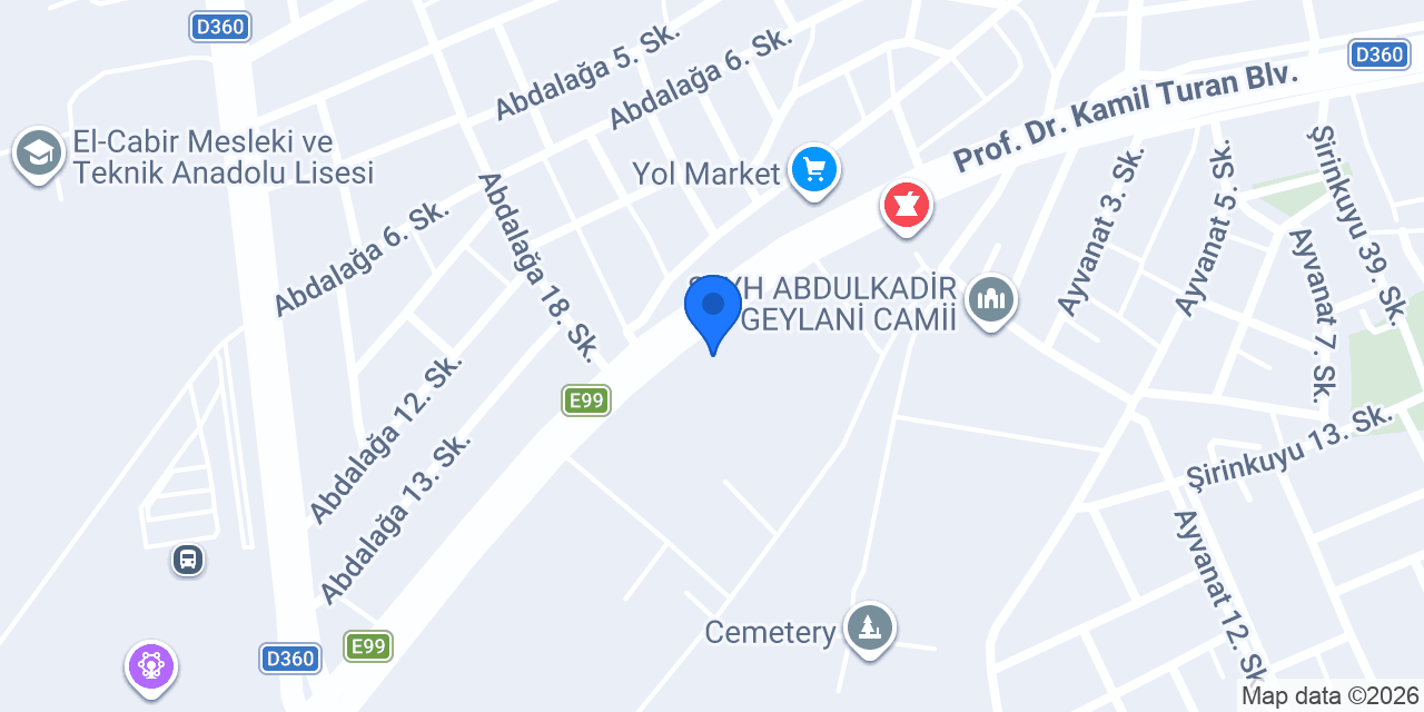 Siverek Kaya Oto Cam konumu