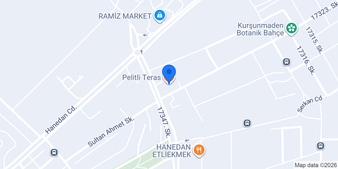 Pelitli Teras konumu