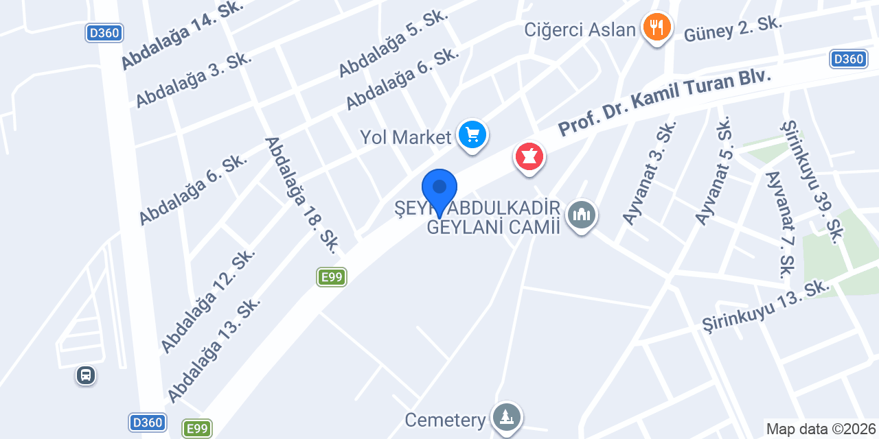 Boztepe Mobilya konumu