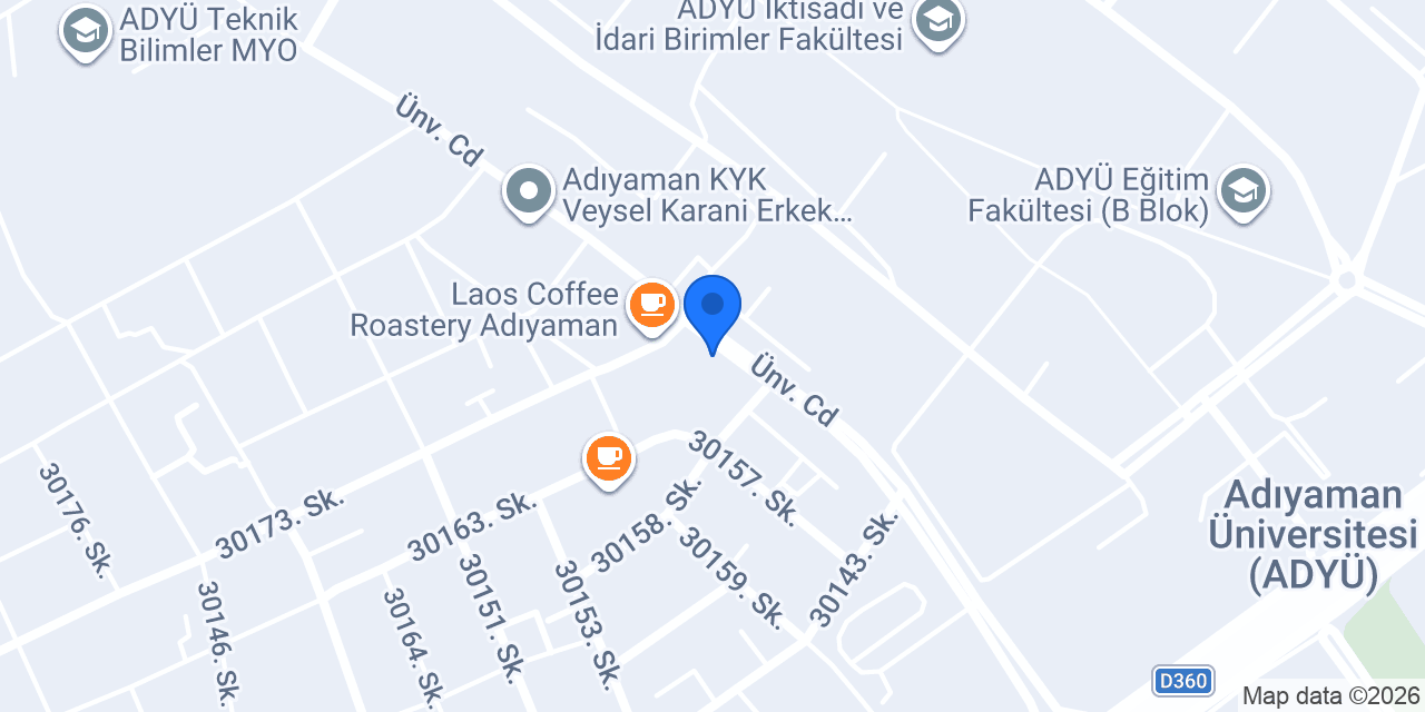 AŞIKLAR TANTUNİ ADIYAMAN konumu