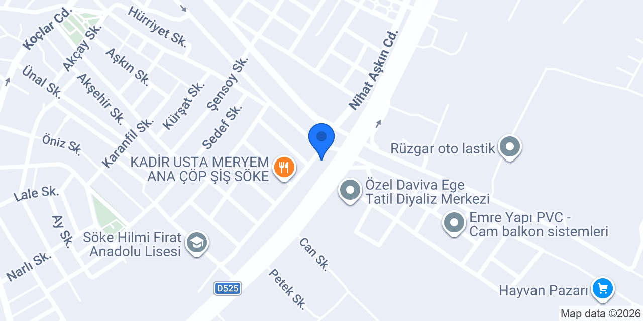Yeni Sema Eczanesi konumu