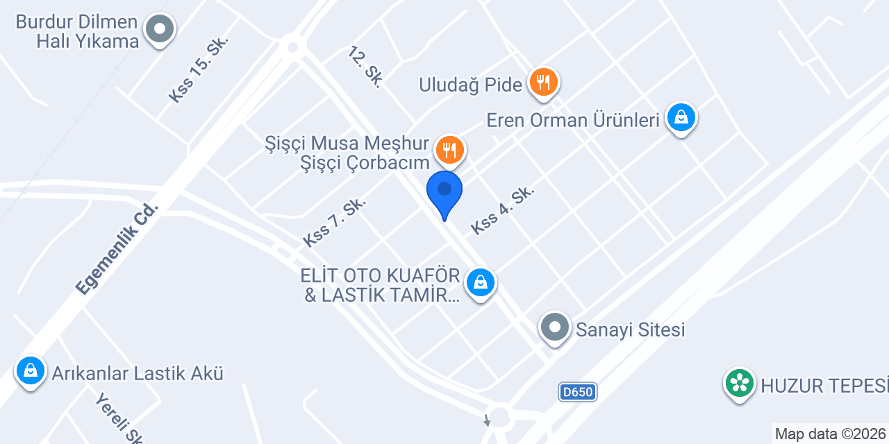 Arslan Oto Kurtarma konumu