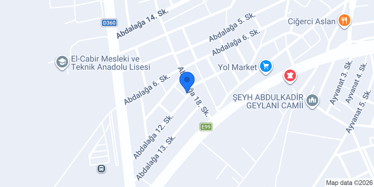 AV. ROBİN BARAN BAZER (Doz Hukuk Bürosu) konumu