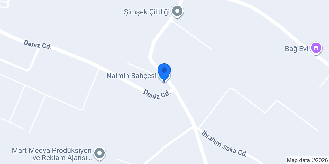 Naimin Bahçesi konumu