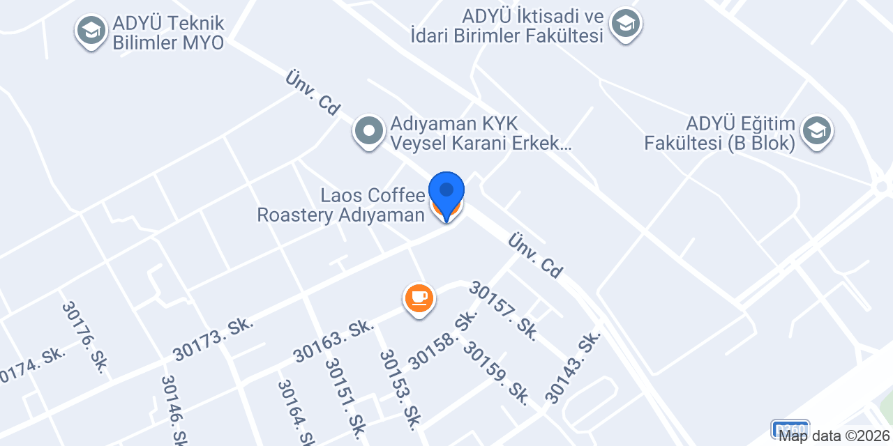 Laos Coffee Roastery Adıyaman konumu