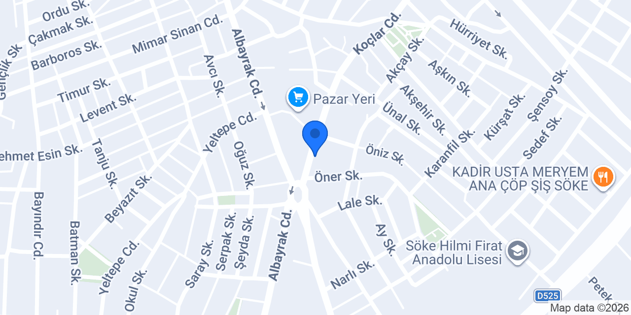 Çelik Kapi Showroom Ekstra Yapi konumu