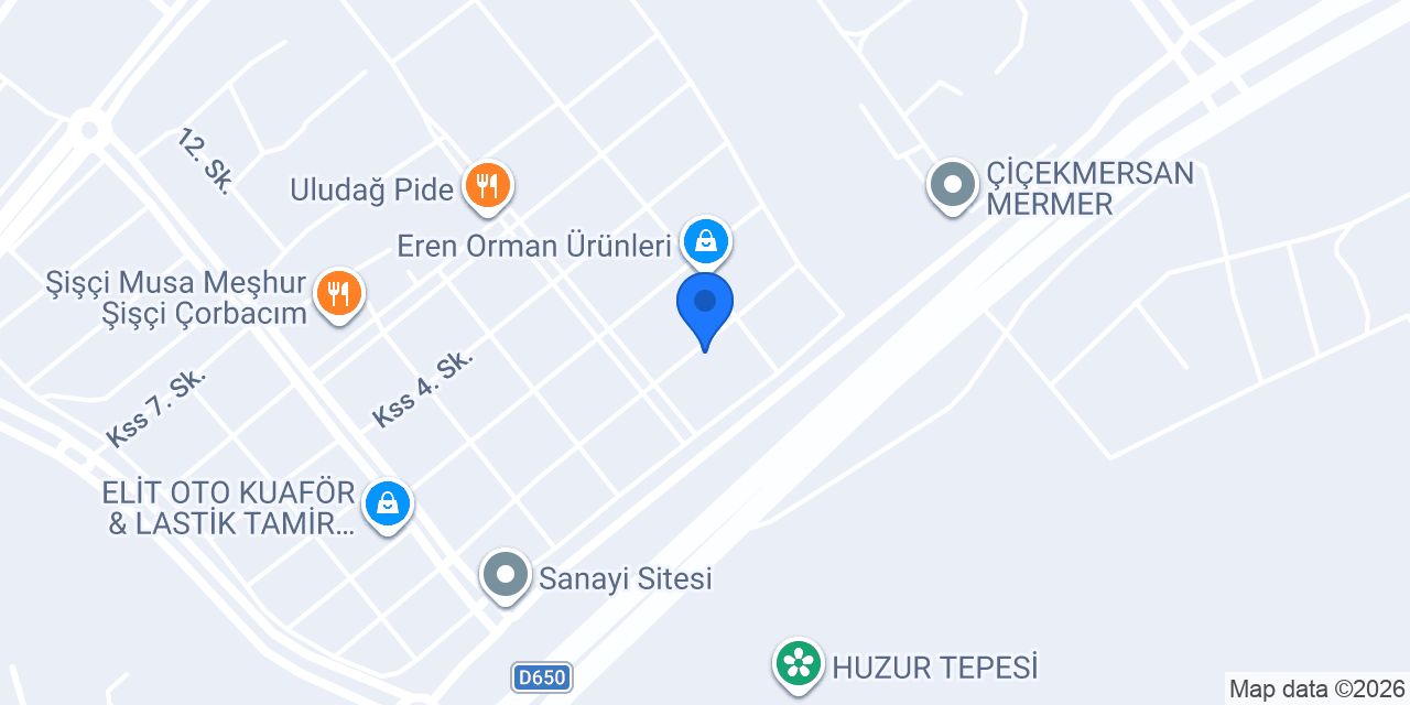 ATS Dekor konumu