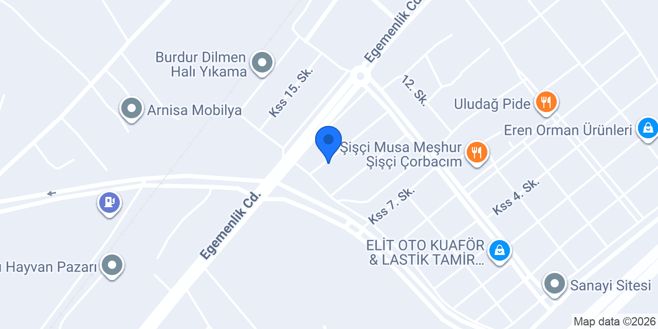 ÖZYURT Oto LPG Servisi konumu