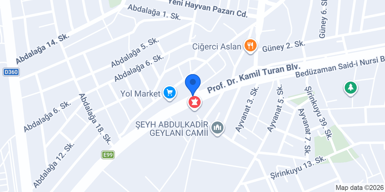 POYRAZ ORTOPEDİ PROTEZ ORTEZ MERKEZİ konumu