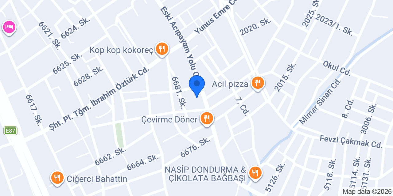 Melis petshop konumu