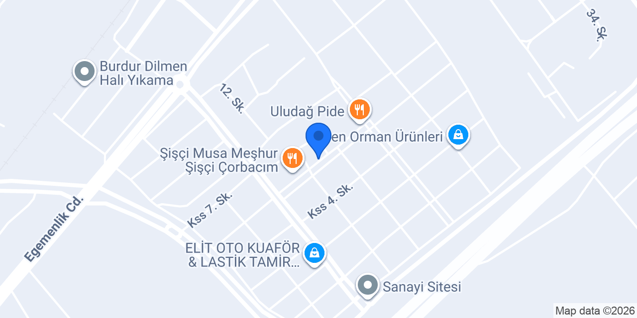 Meşhur Şişçi Musa - Sanayi Şubesi konumu