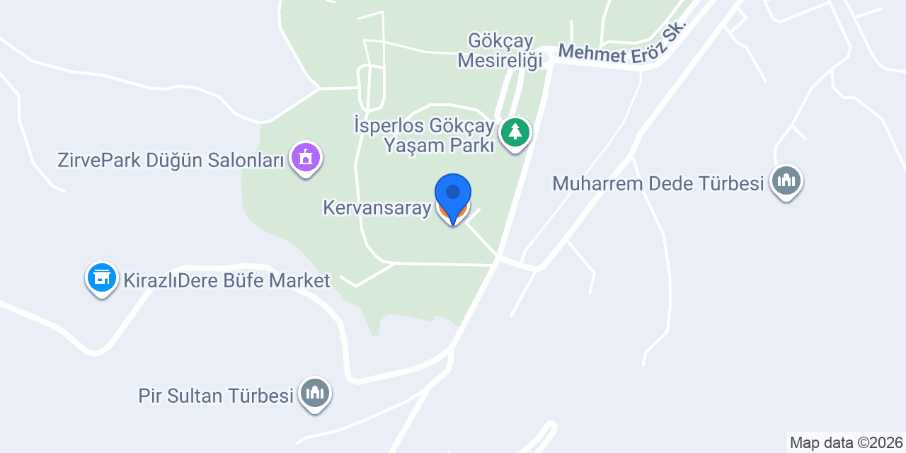 Kervansaray konumu