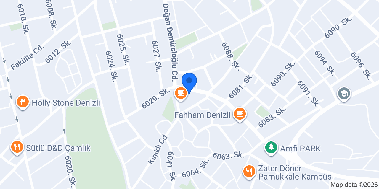 PANDORA ÇAMLIK konumu
