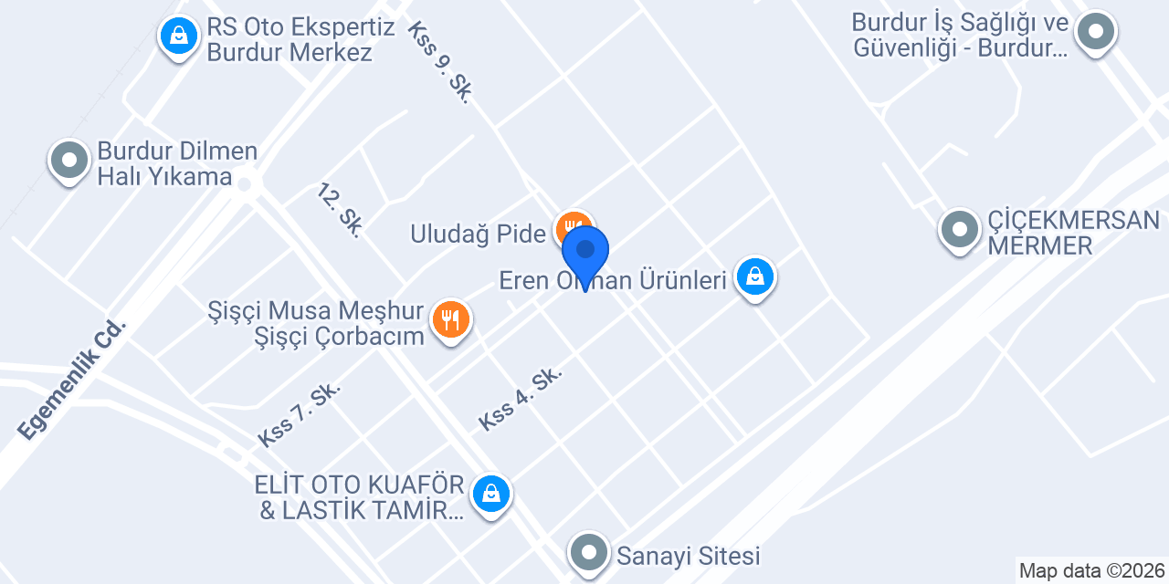 Gökhan Boya İnş. Tic. ve San .Ltd. Şti. konumu
