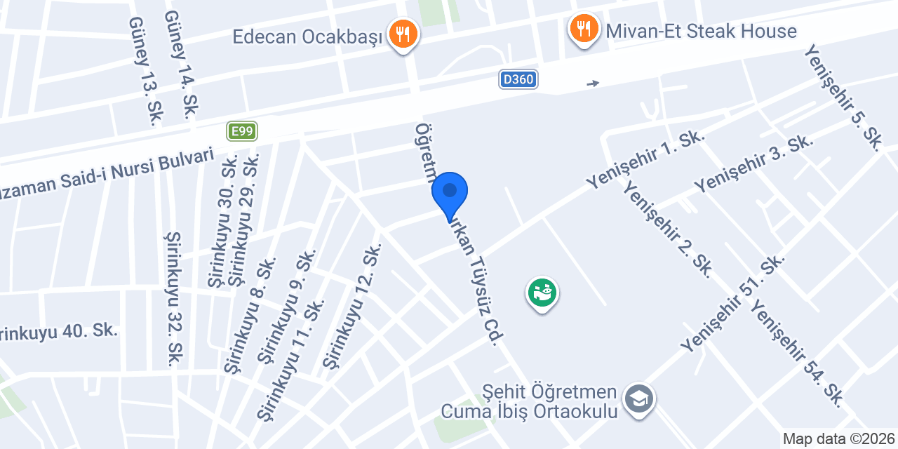 Umut Mobilya konumu