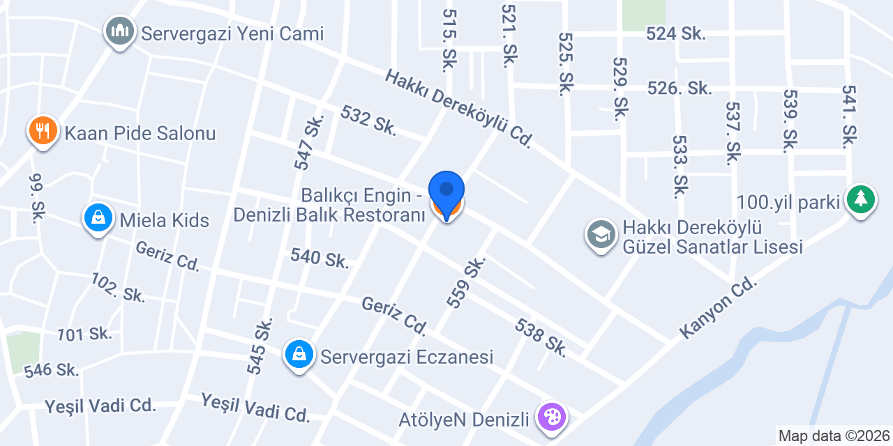 Pasta Sokağı konumu