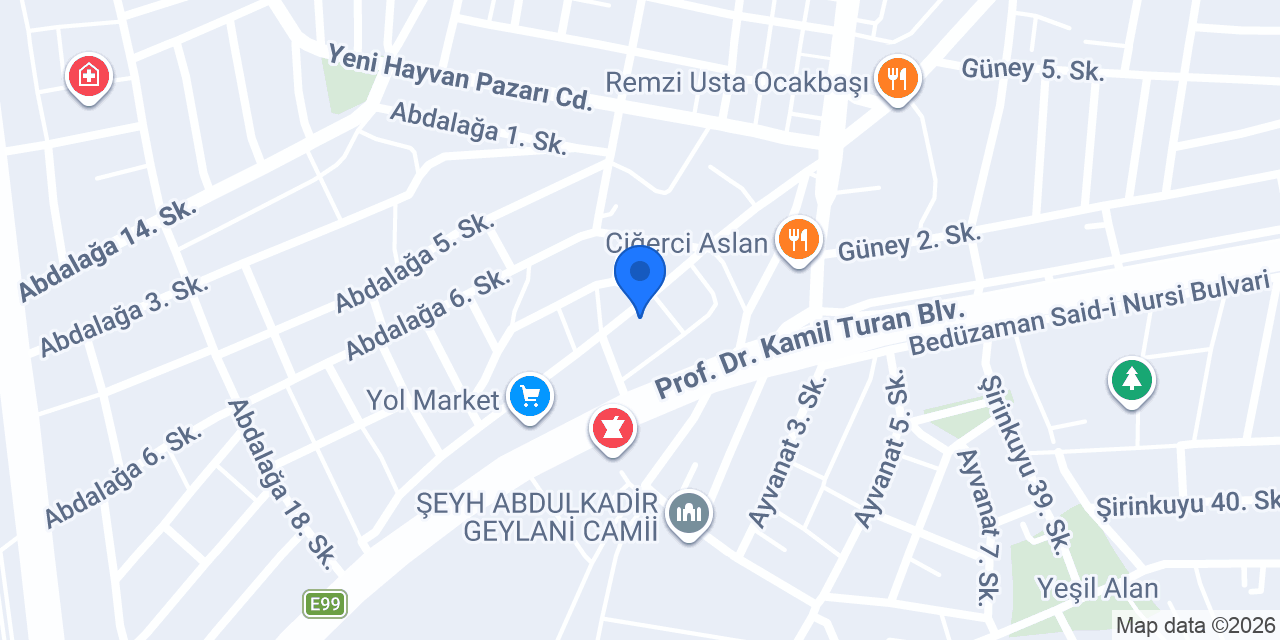Sami Oto Elektrik konumu