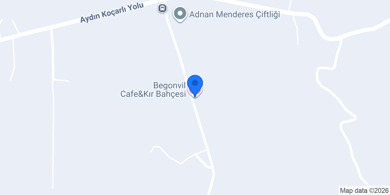 Begonvil Cafe&Kır Bahçesi konumu