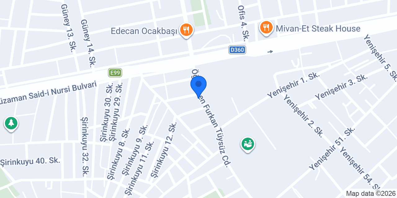 Maviş Oto Aksesuar konumu
