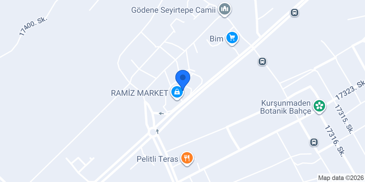 Gödeneli Emin kuaför konumu