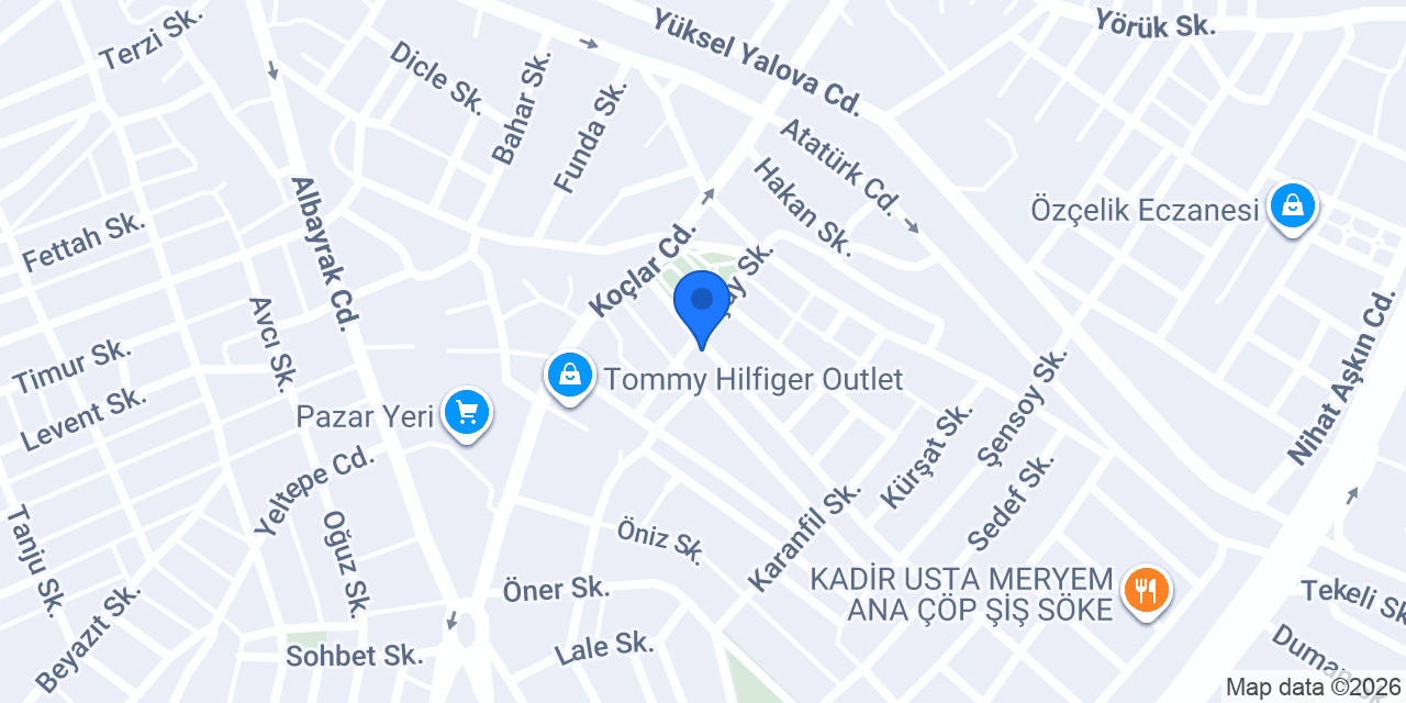 Özge Tekel Bayi konumu
