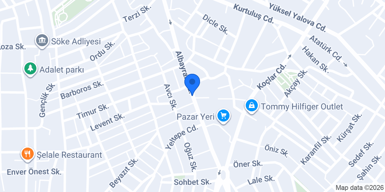 Sökmen Galeri konumu