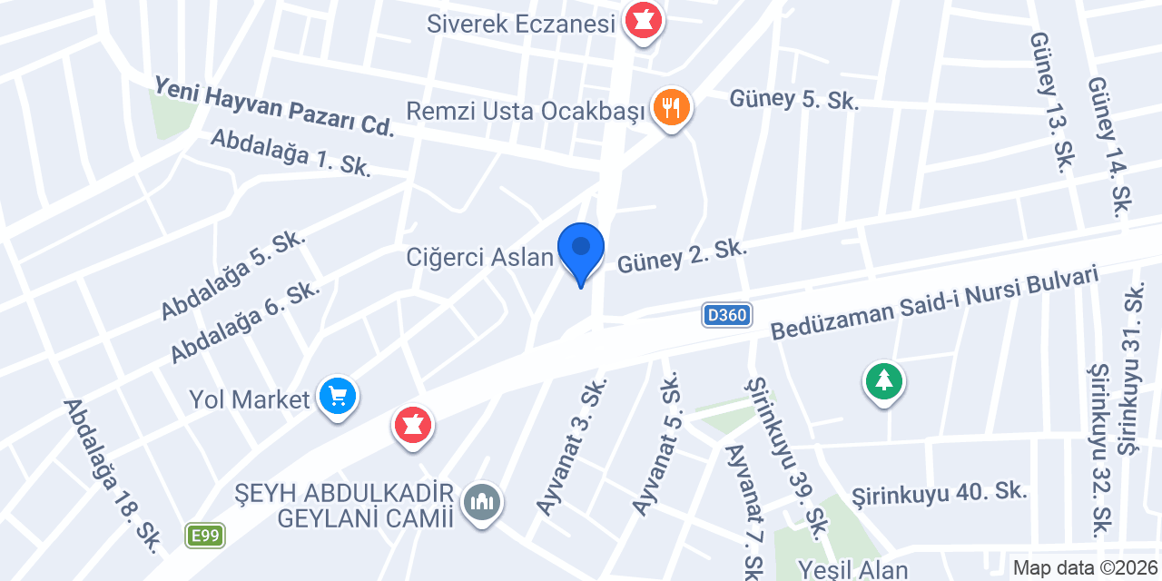 EMİN ŞİRİN İNŞAAT konumu