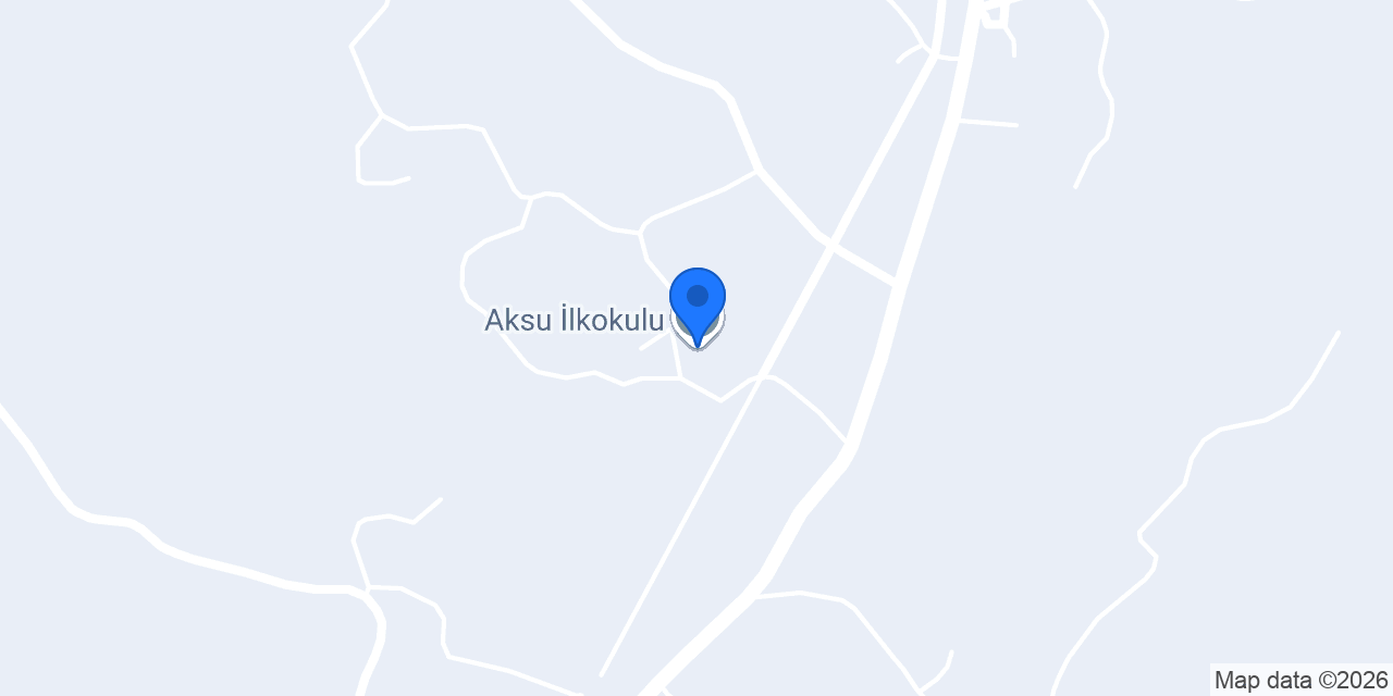 Aksu İlkokulu konumu