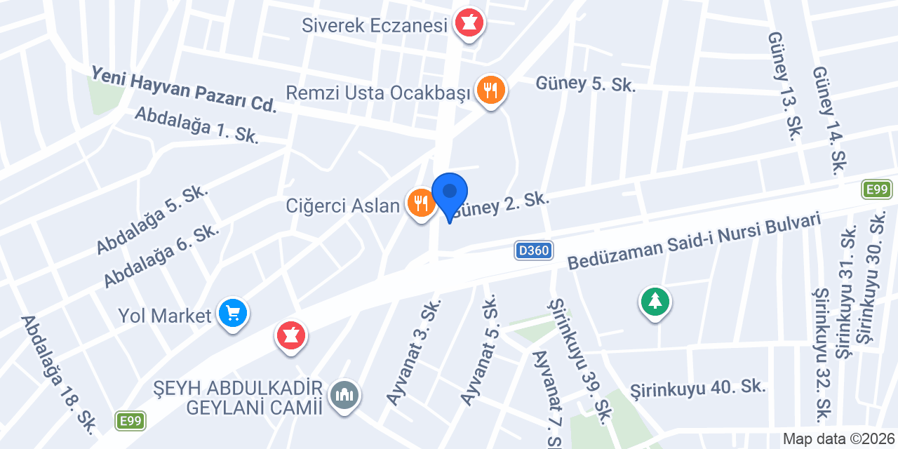 Yaşam Eczanesi konumu