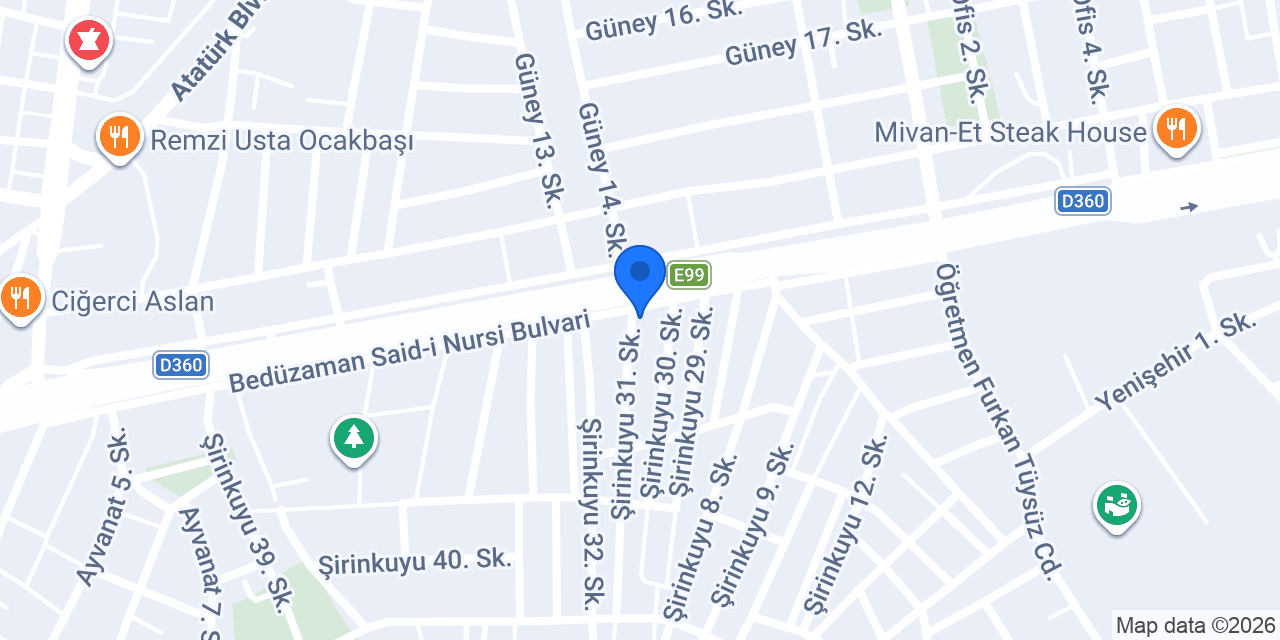 Karataş Mobilya konumu