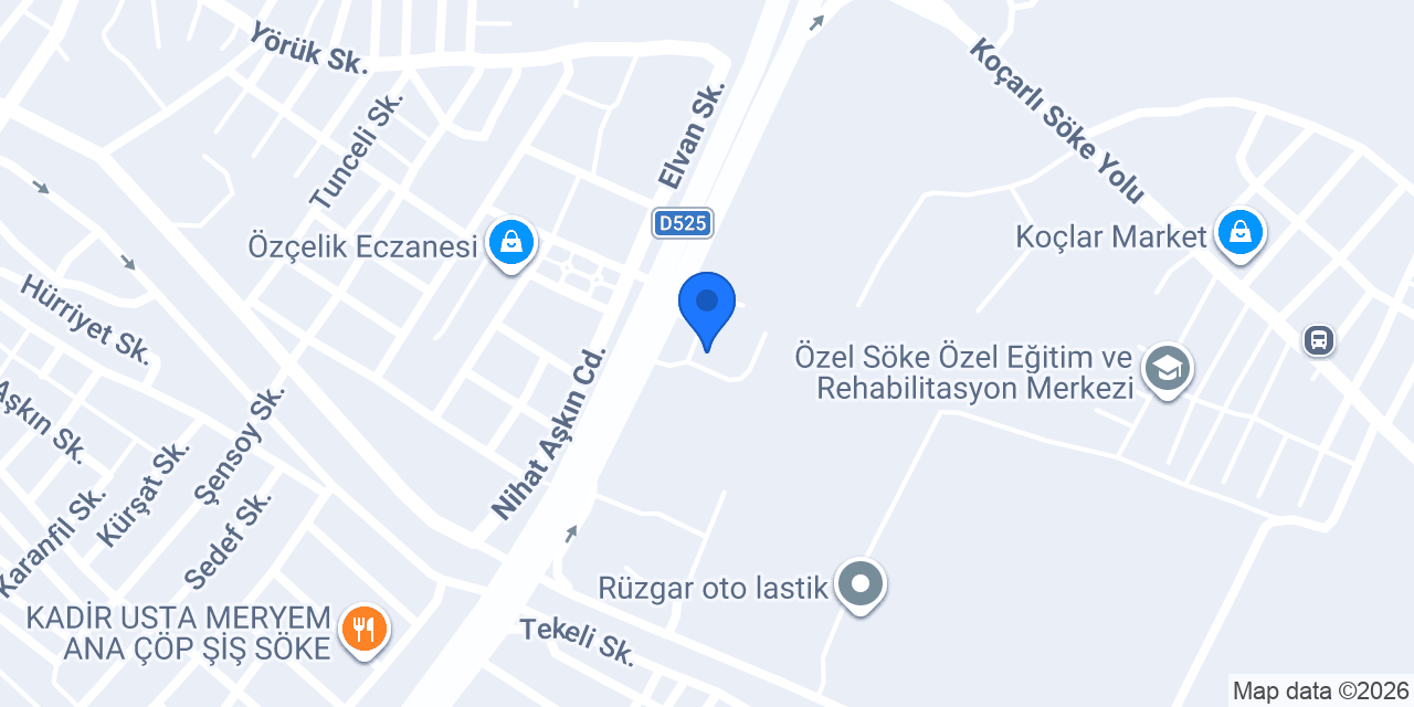 Söke Ticaret Borsası konumu