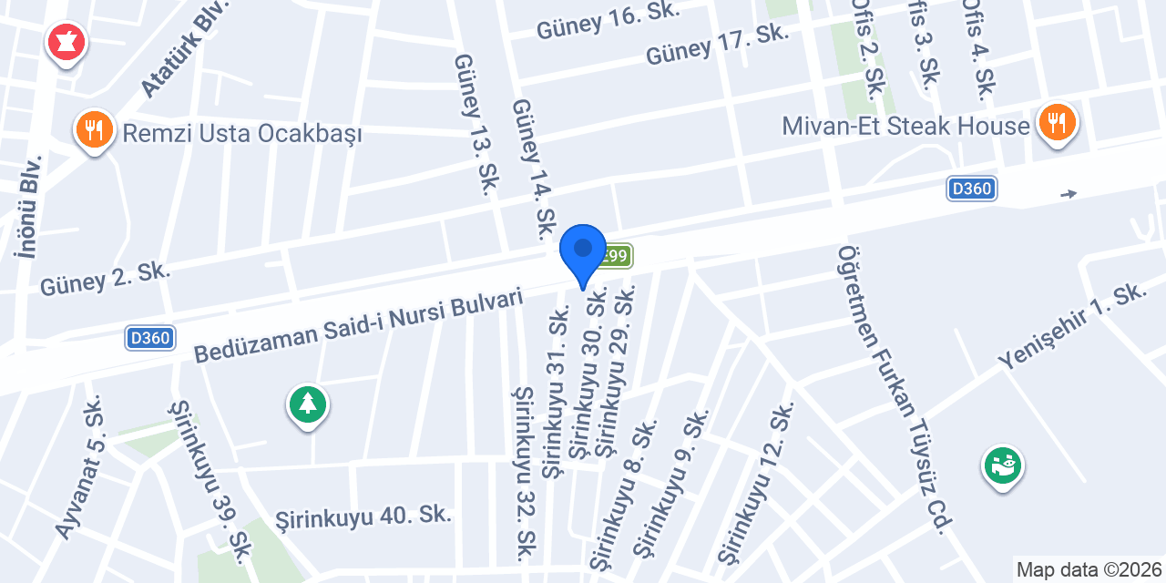 arcelik beko Siverek Ofis Servisi konumu