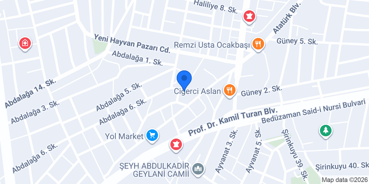 Siverek Fatih Oto Tamir konumu