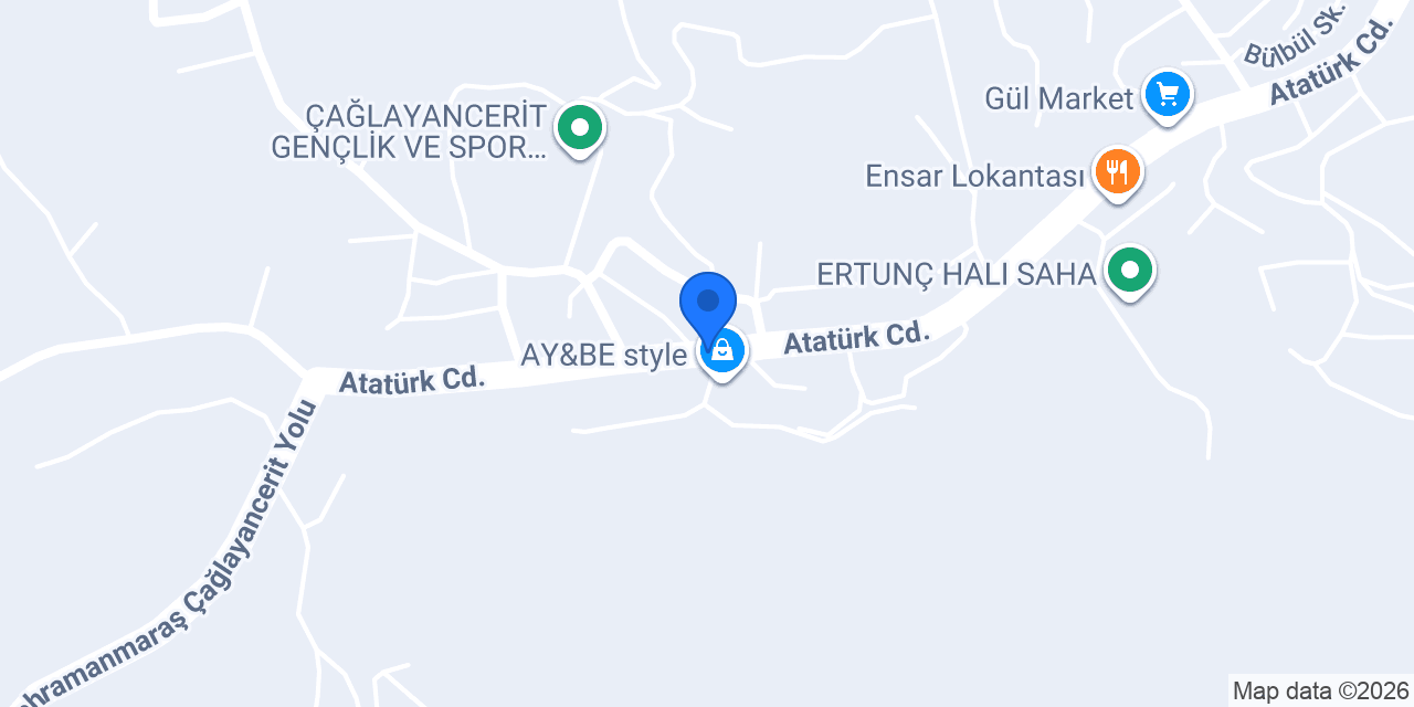 Çağlayancerit Tarım kredi Kooperatifi konumu