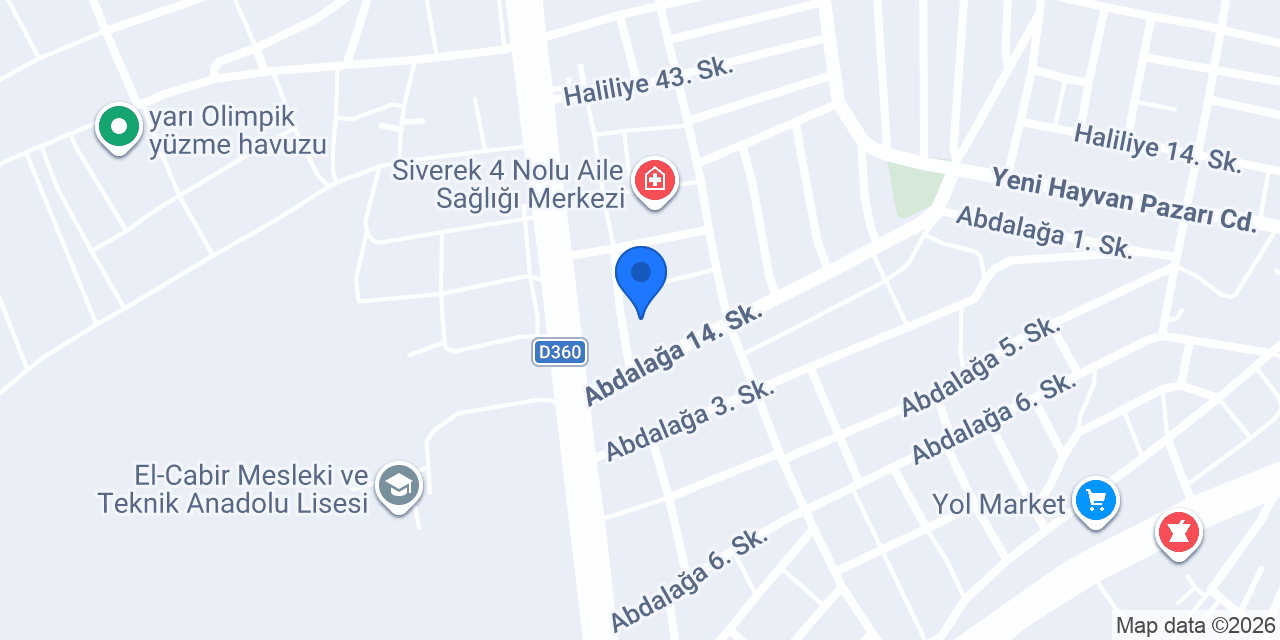 Siverek Ağız ve Diş Sağlığı Merkezi konumu