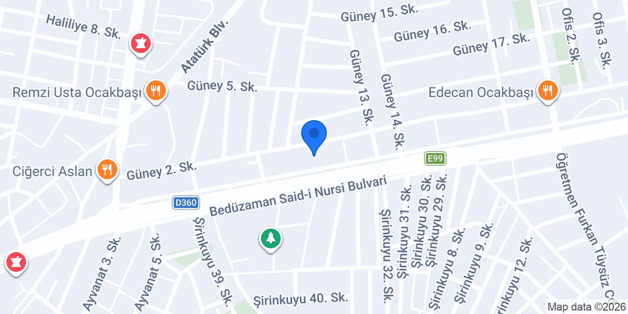 Ak Deniz Dalgıç Pompa konumu