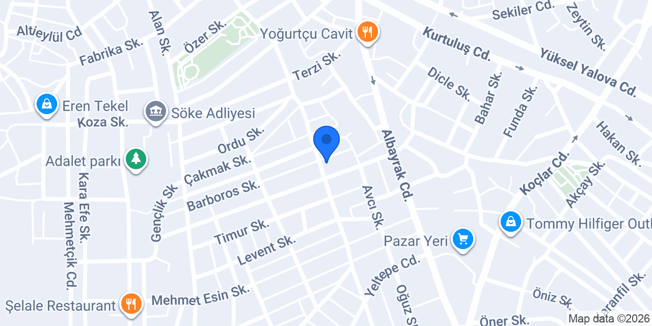 Balcı Ticaret konumu