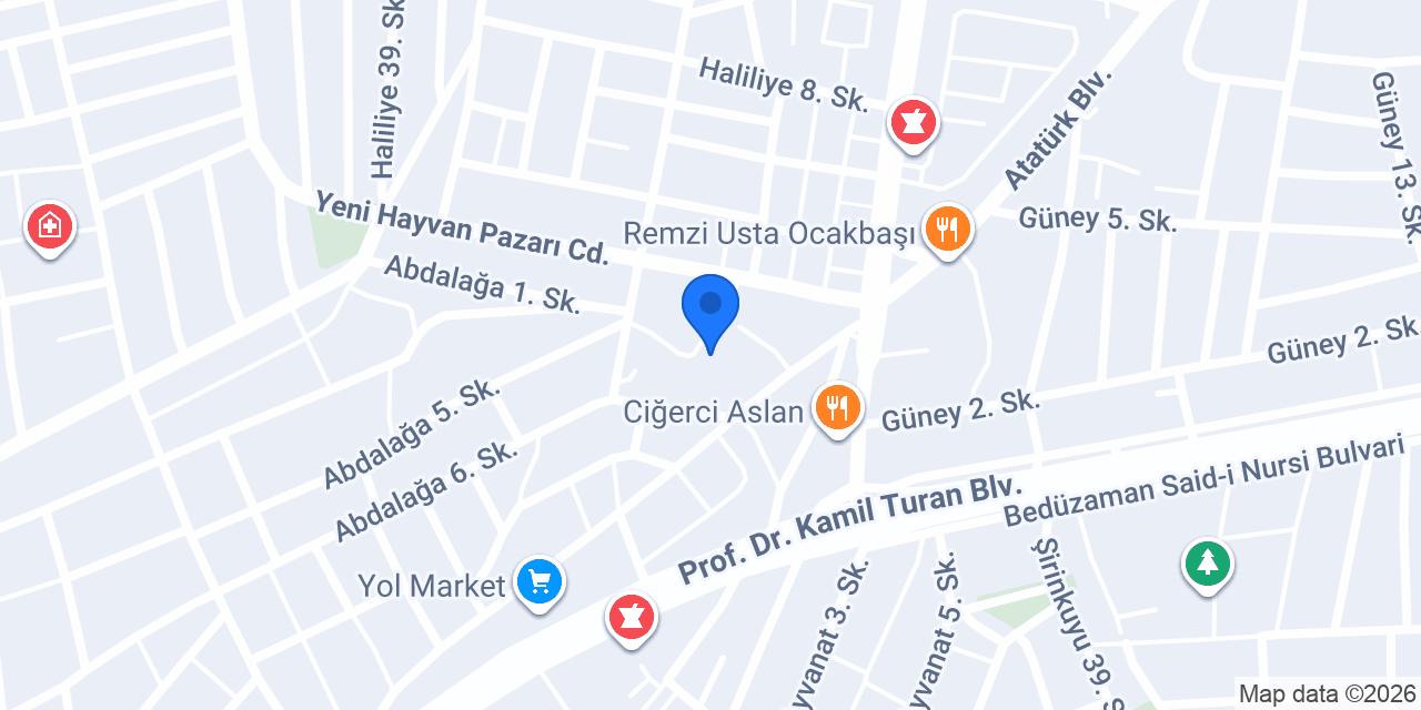 Siverek adak kurban konumu
