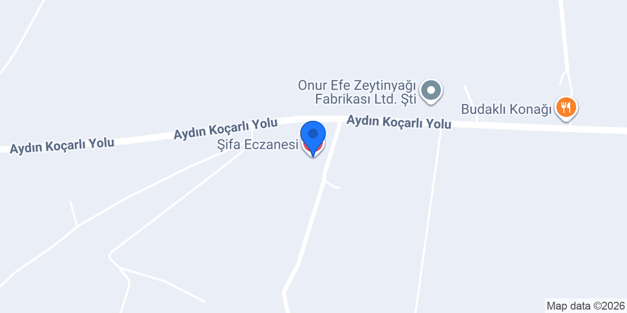 Şifa Eczanesi konumu