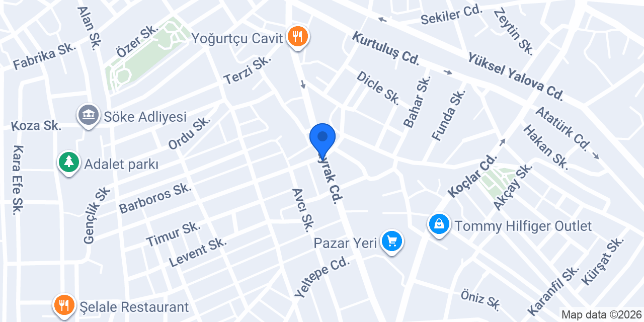 Battalzade Çiğköfte Söke konumu