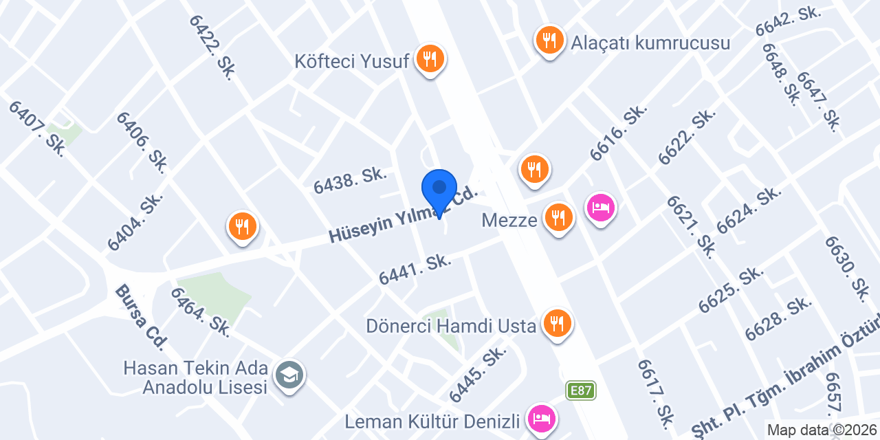 Dürüm Center konumu