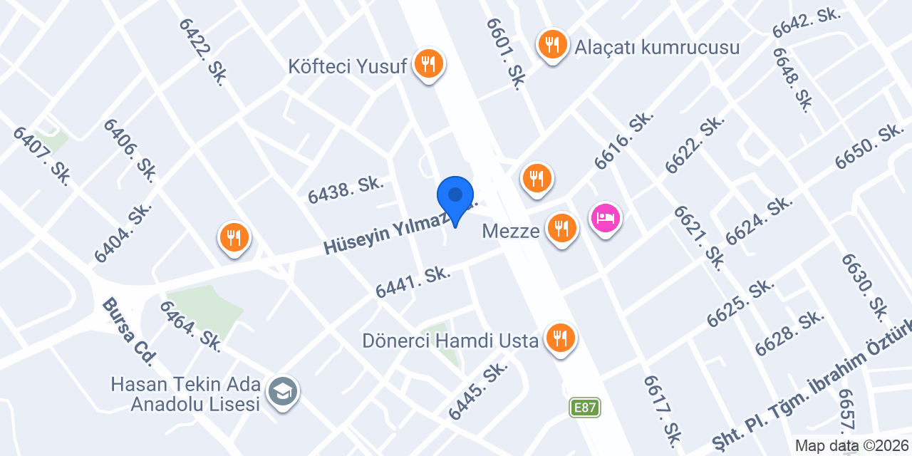 Ceylan unlu mamulleri konumu