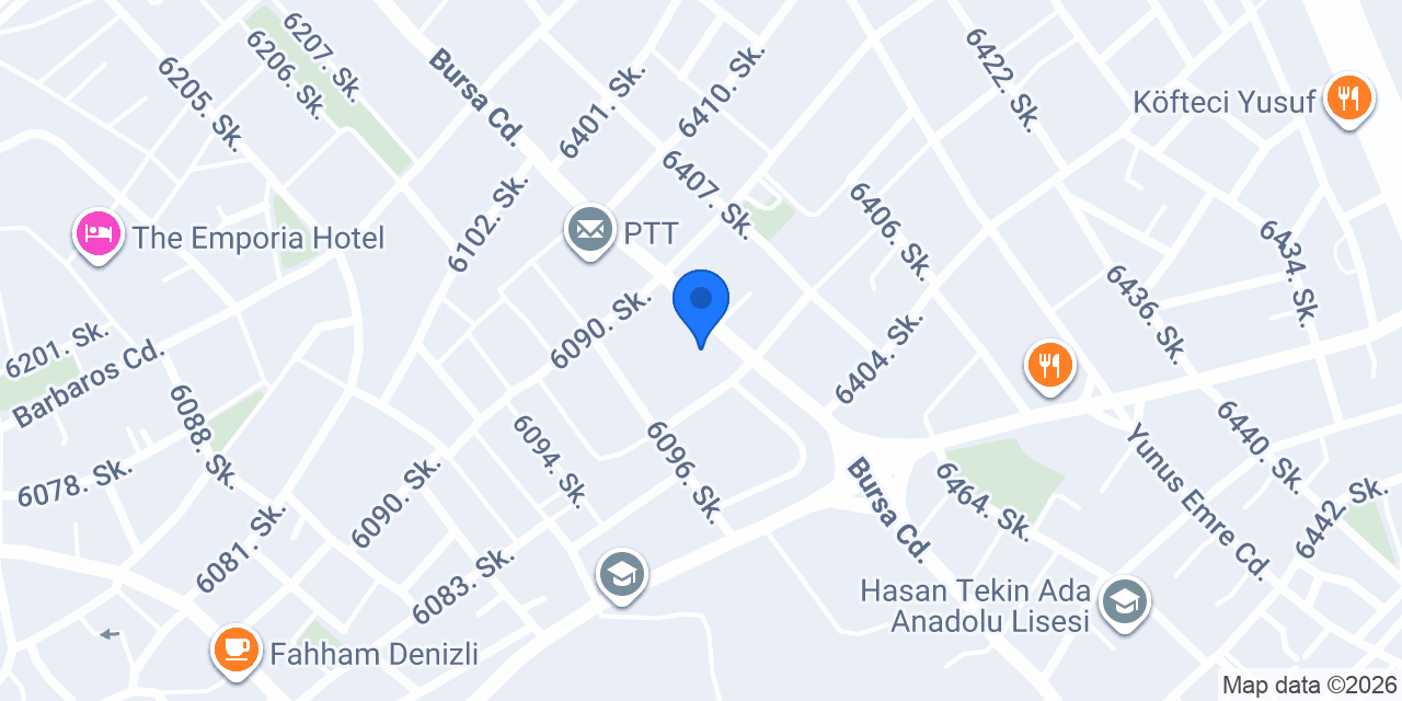 Azizoğlu Firin CAFE konumu