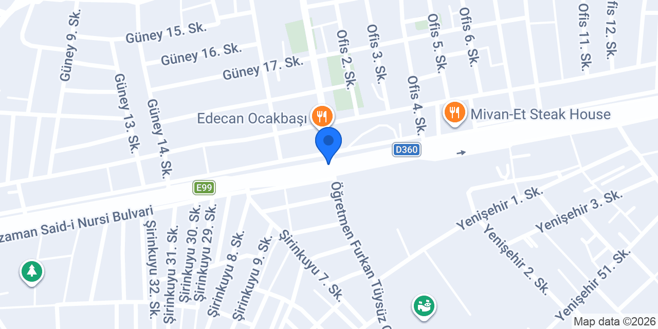 Siverek evden eve nakliyat konumu