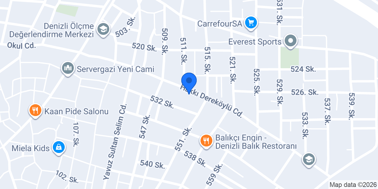 Bilgi Dem Eğitim Kurumları konumu
