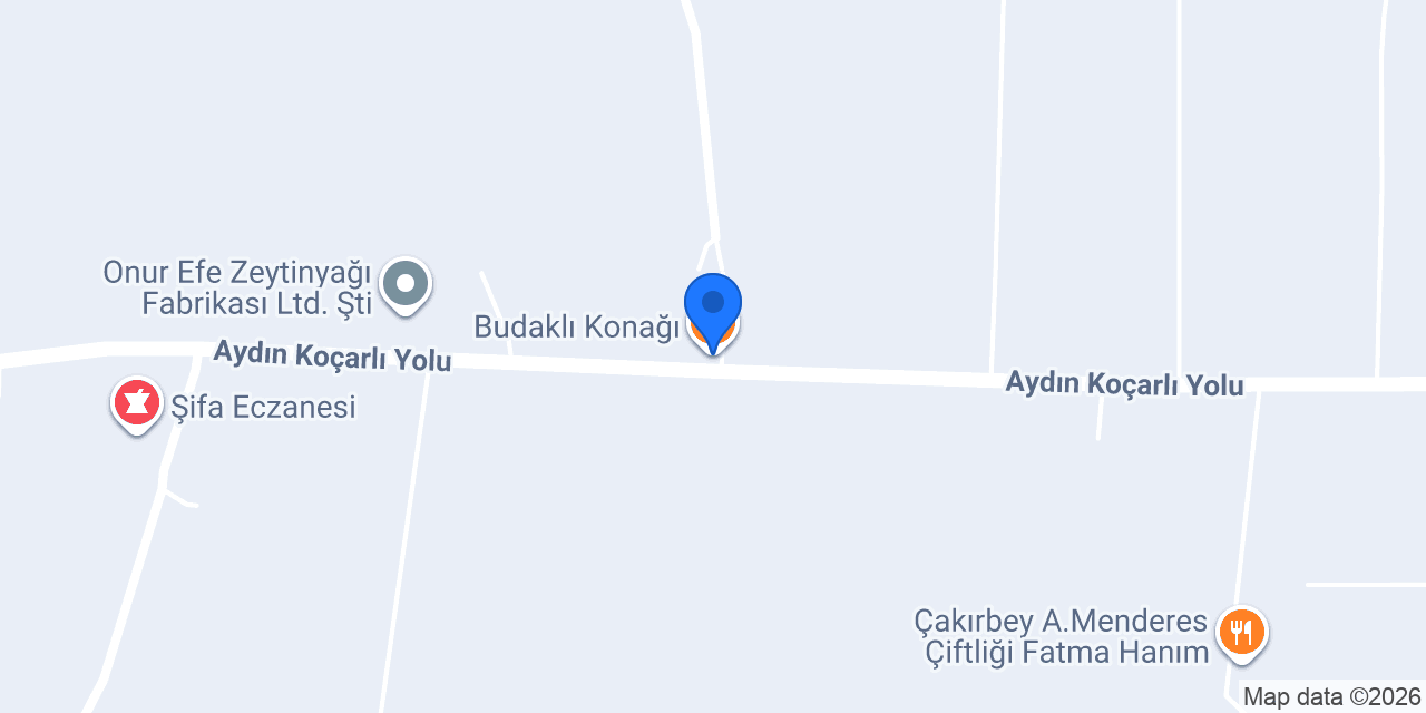 Budaklı Konağı konumu